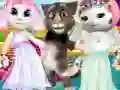 Mchezo Mashindano ya Bibi Arusi wa Paka Weupe online Mchezo Mashindano ya Bibi Arusi wa Paka Weupe online