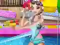 Mchezo Sisters Pool Party online Mchezo Sisters Pool Party online