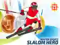 Mchezo Michezo ya Majira ya Baridi: Shujaa wa Slalom online Mchezo Michezo ya Majira ya Baridi: Shujaa wa Slalom online