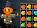 Mchezo Mechi Vyakula vya Halloween online Mchezo Mechi Vyakula vya Halloween online
