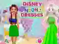 Mchezo Mavazi ya Neon ya Disney online Mchezo Mavazi ya Neon ya Disney online