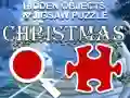 Mchezo Vitu vya kuficha na Puzzles za Krismasi online Mchezo Vitu vya kuficha na Puzzles za Krismasi online