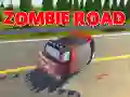 Mchezo Barabara ya Zombie online Mchezo Barabara ya Zombie online