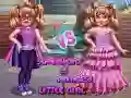 Mchezo Msichana Mdogo Shujaa vs Princess online