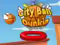 Mchezo Mpira wa Jiji Dunkin online Mchezo Mpira wa Jiji Dunkin online