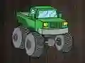 Mchezo Puzzle ya Monster Truck online