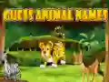 Mchezo Kisia majina ya wanyama online
