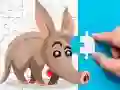 Mchezo Changamoto ya Picha ya Aardvark online Mchezo Changamoto ya Picha ya Aardvark online