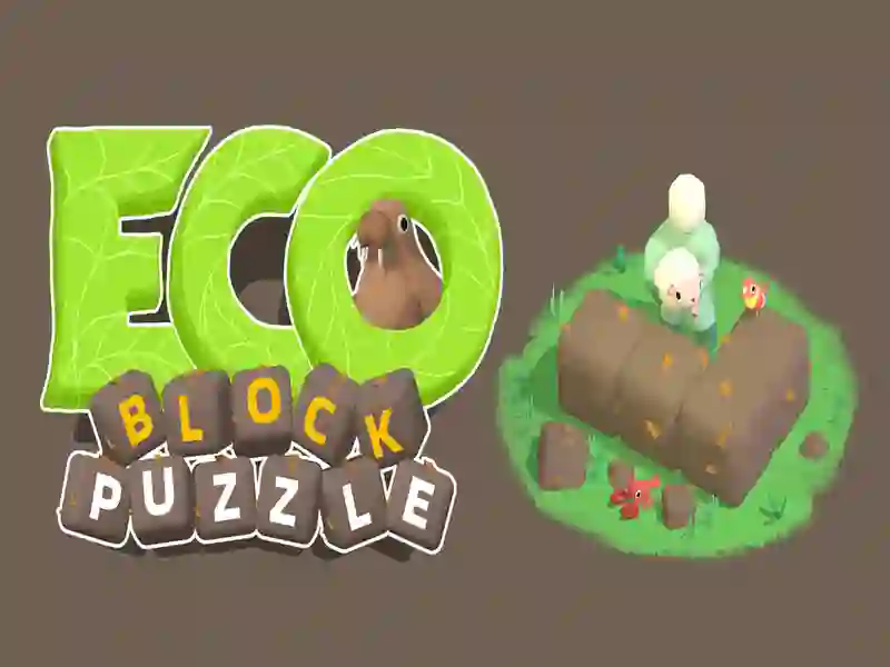 Mchezo Eco block puzzle online