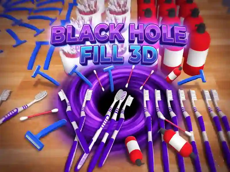 Mchezo Black Hole Fill 3D online