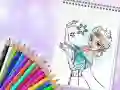 Mchezo Kitabu cha Kuchora za Mfalme wa Ajabu online Mchezo Kitabu cha Kuchora za Mfalme wa Ajabu online