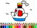 Mchezo Rudi Shuleni: Rangi Boat online Mchezo Rudi Shuleni: Rangi Boat online