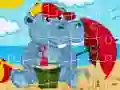Mchezo Picha Hippo online Mchezo Picha Hippo online