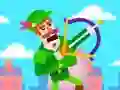 Mchezo Super Bowmasters online Mchezo Super Bowmasters online