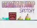Mchezo Kiteleji ya Jiometri Sketchy online Mchezo Kiteleji ya Jiometri Sketchy online