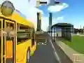 Mchezo Simu ya Kuendesha Basi la Shule online Mchezo Simu ya Kuendesha Basi la Shule online