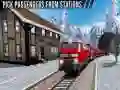 Mchezo Kuendesha Kituo: Kuendesha Treni wa Abiria wa Risasi online