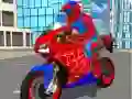 Mchezo Simu ya Baiskeli ya Hero Stunt Spider 3D 2 online Mchezo Simu ya Baiskeli ya Hero Stunt Spider 3D 2 online