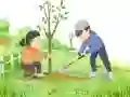 Mchezo Puzzle ya Siku ya Miti online Mchezo Puzzle ya Siku ya Miti online