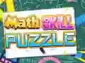 Mchezo Puzzle ya Ujuzi wa Hisabati online Mchezo Puzzle ya Ujuzi wa Hisabati online