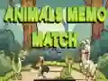 Mchezo Mchezo wa Kumbukumbu wa Wanyama online Mchezo Mchezo wa Kumbukumbu wa Wanyama online