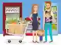 Mchezo FurahShopping Puzzle online Mchezo FurahShopping Puzzle online