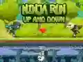 Mchezo Ninja Kimbia Juu Na Chini online Mchezo Ninja Kimbia Juu Na Chini online