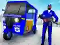 Mchezo Teksi ya Polisi ya Auto Rickshaw online Mchezo Teksi ya Polisi ya Auto Rickshaw online