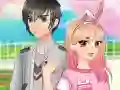 Mchezo Kupamba Wapenzi wa Anime online Mchezo Kupamba Wapenzi wa Anime online