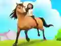 Mchezo Mbio za Farasi 3D online Mchezo Mbio za Farasi 3D online