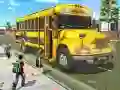 Mchezo Kuendesha Basi la Shule la Jiji online Mchezo Kuendesha Basi la Shule la Jiji online