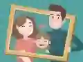 Mchezo Puzzle ya Familia Furaha online Mchezo Puzzle ya Familia Furaha online