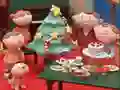 Mchezo Puzzle la Kuna za Krismasi online Mchezo Puzzle la Kuna za Krismasi online