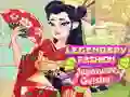 Mchezo Mitindo ya Legendary Geisha wa Kijapani online Mchezo Mitindo ya Legendary Geisha wa Kijapani online