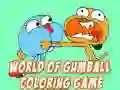 Mchezo Mchezo wa Rangi wa Dunia ya Gumball online Mchezo Mchezo wa Rangi wa Dunia ya Gumball online