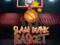 Mchezo Slam Dunk Kikapu online Mchezo Slam Dunk Kikapu online