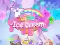 Mchezo Ice Cream ya Upinde wa mvua online Mchezo Ice Cream ya Upinde wa mvua online