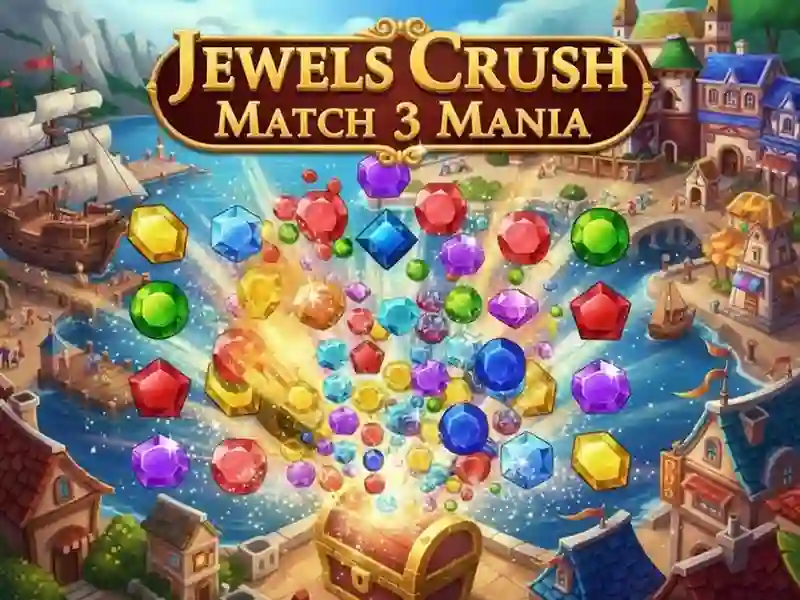 Mchezo Jewels Crush Mechi 3 Mania online