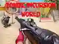 Mchezo Dunia ya Uvamizi wa Zombie online