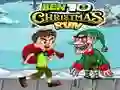Mchezo Ben 10 Mbio za Krismasi online Mchezo Ben 10 Mbio za Krismasi online