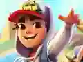Mchezo Subway Surfers: Wanasurf wa Treni online Mchezo Subway Surfers: Wanasurf wa Treni online