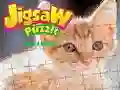 Mchezo Puzzle Paka na Kittens online Mchezo Puzzle Paka na Kittens online
