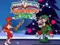 Mchezo Power Rangers: Mbio za Krismasi online