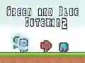 Mchezo Mtu Green na Blue 2 online