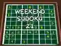 Mchezo Sudoku ya Mwishoni mwa Juma 21 online Mchezo Sudoku ya Mwishoni mwa Juma 21 online