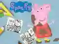Mchezo Vitabu vya Kuchora vya Peppa Pig online