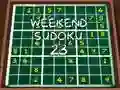 Mchezo Sudoku ya Mwisho wa Wiki 23 online