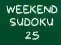 Mchezo Sudoku ya Mwisho wa Juma 25 online Mchezo Sudoku ya Mwisho wa Juma 25 online