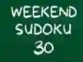 Mchezo Sudoku ya Mwishoni mwa Wiki 30 online Mchezo Sudoku ya Mwishoni mwa Wiki 30 online