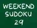 Mchezo Sudoku ya Mwisho wa Wiki 29 online Mchezo Sudoku ya Mwisho wa Wiki 29 online